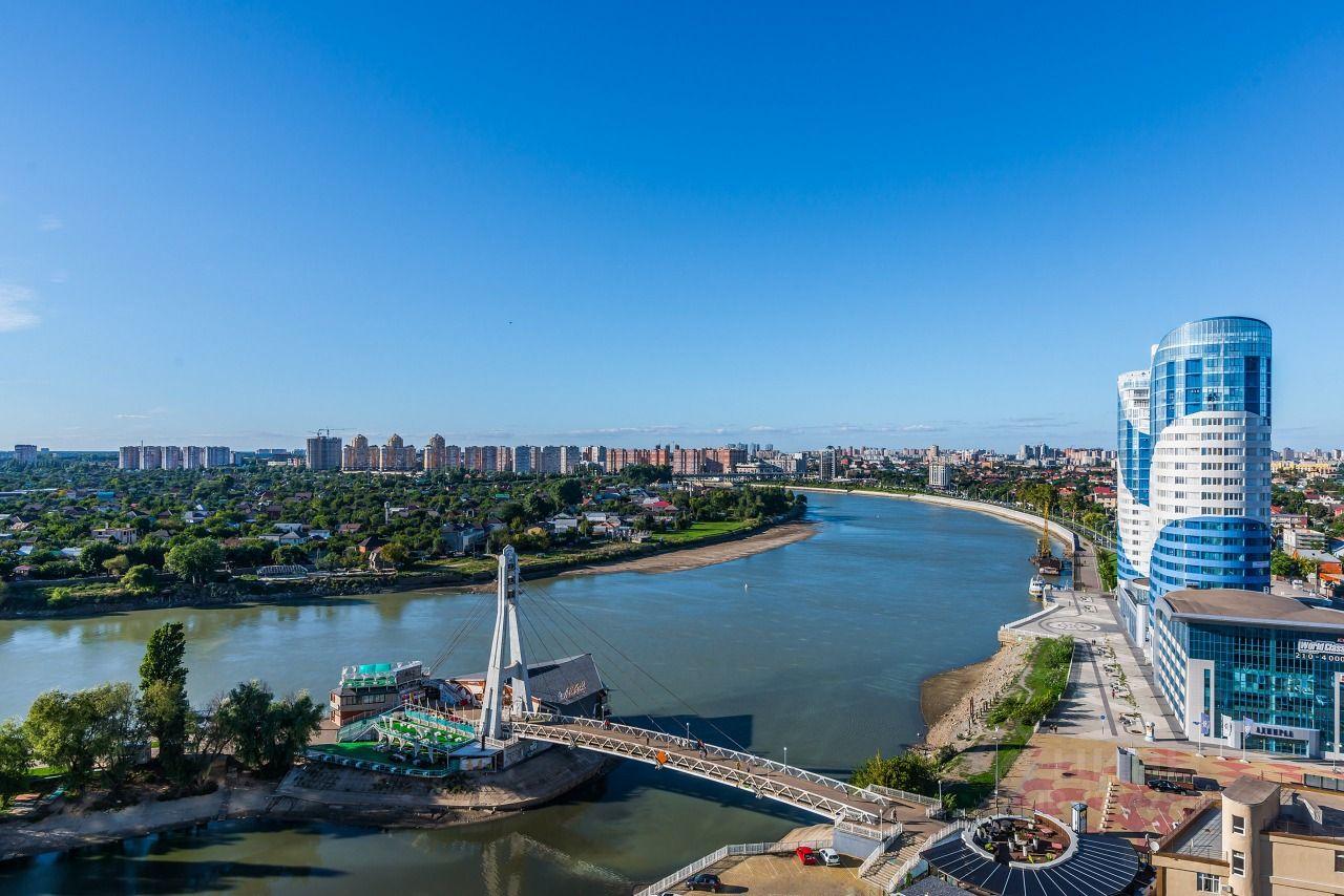 Краснодар набережная реки Кубань